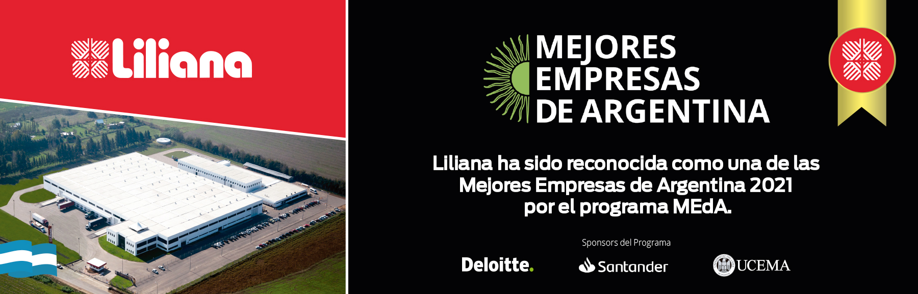 Liliana reconocida como una de las mejores empresas de Argentina