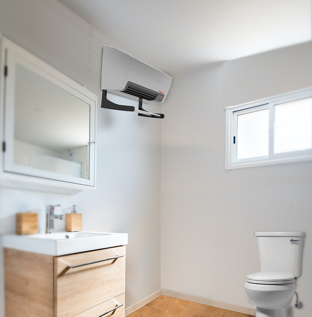 Calefactor baño 2000W | Calefactor de pared | Calentador para baño | Estufa  para baño | Calentador para baño | Calefactor split